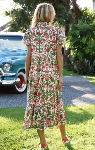 Little Flair Berry good dress