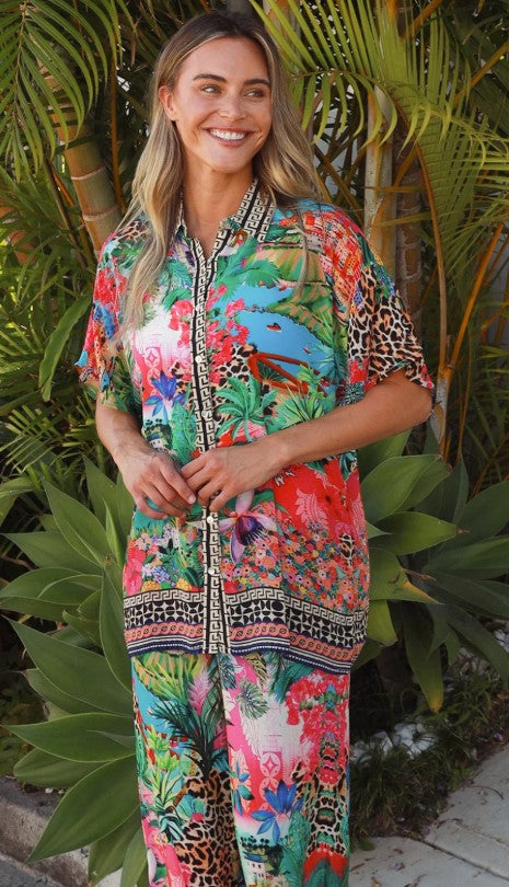 Resort Forest Blouse