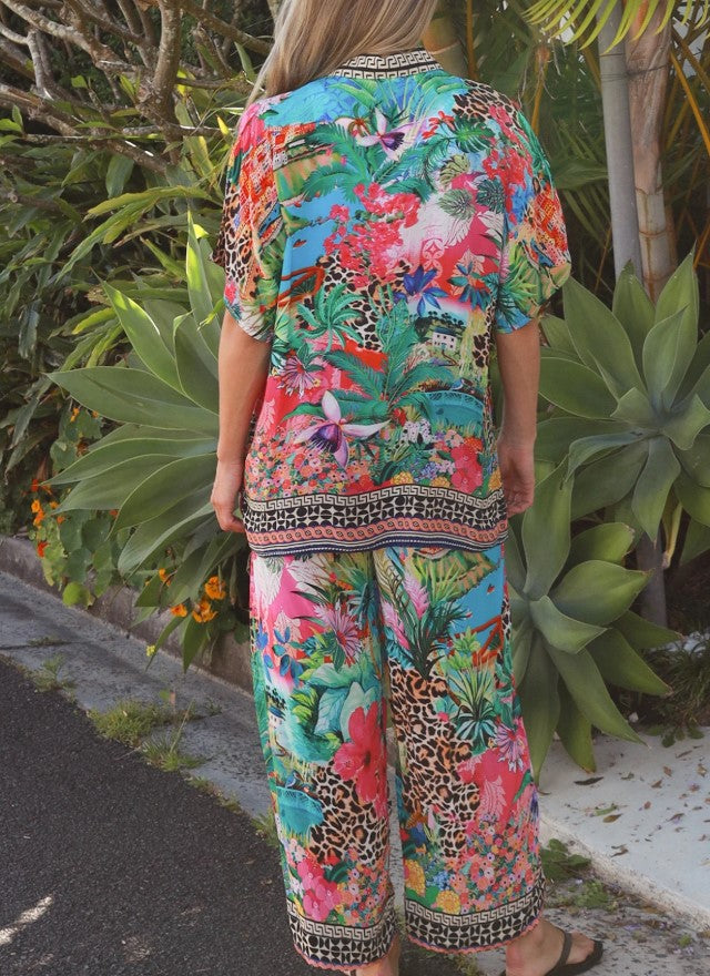 Resort Forest Blouse