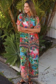 Resort Forest Blouse