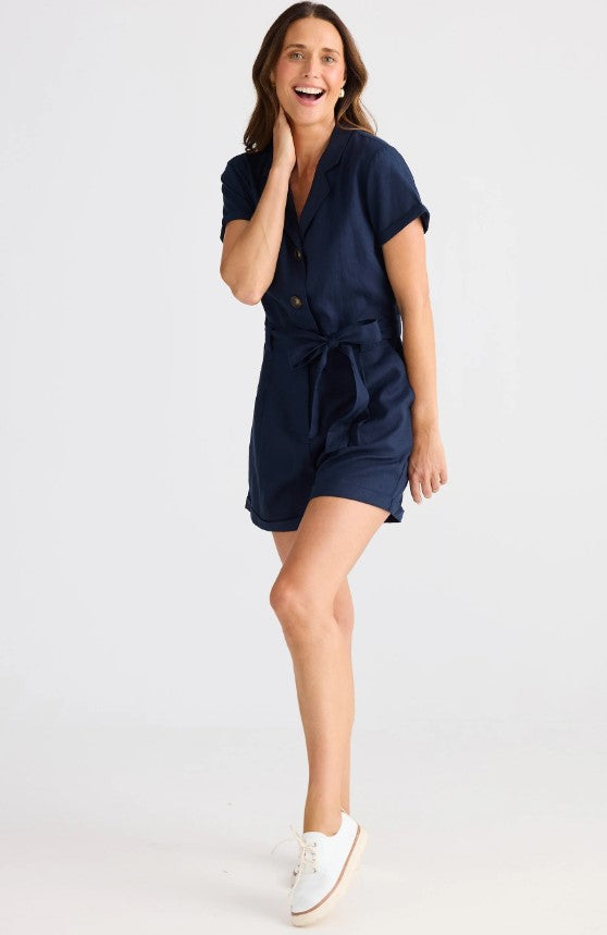 BT Navy Jumpsuit