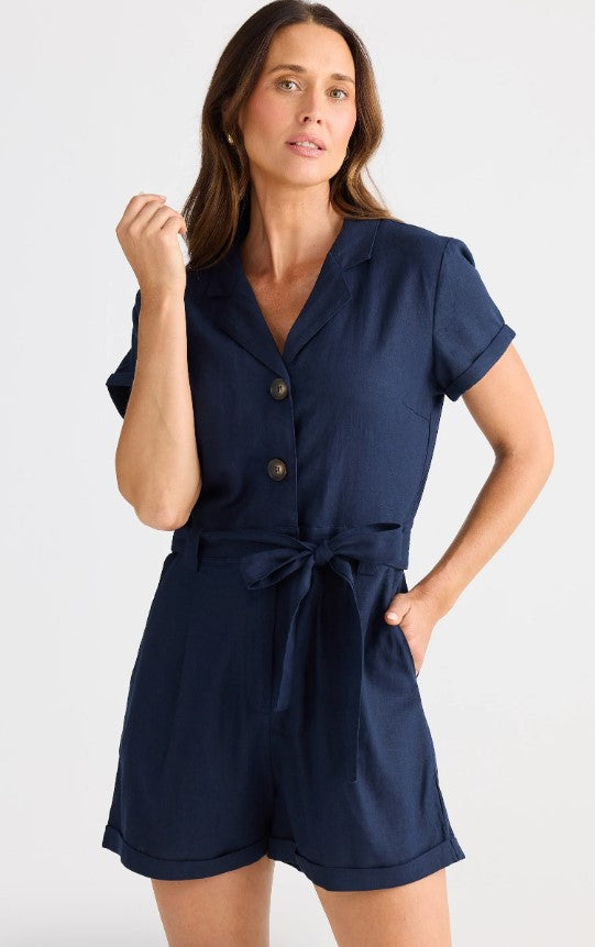 BT Navy Jumpsuit