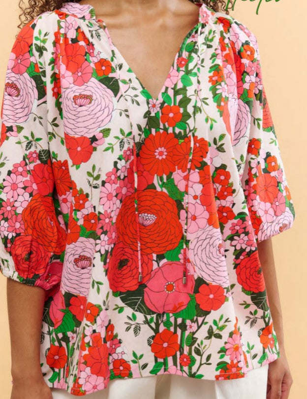 Garden Party Renee blouse