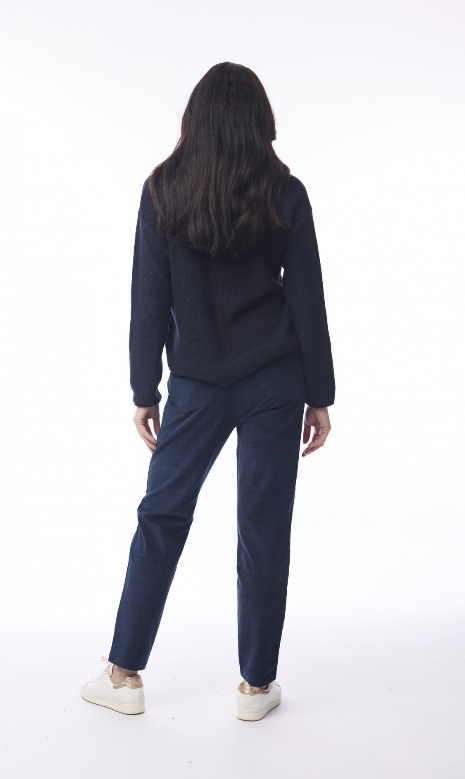 Jeggings Cord Navy Pants
