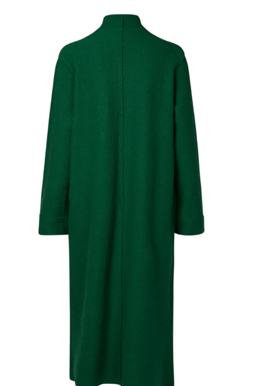 Deep Pine Boiled Wool Jacket