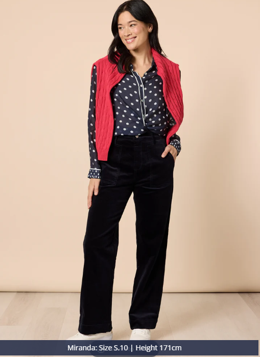 GS Aurora Spot Navy Shirt