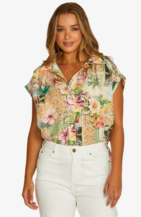 Resort Flower Top