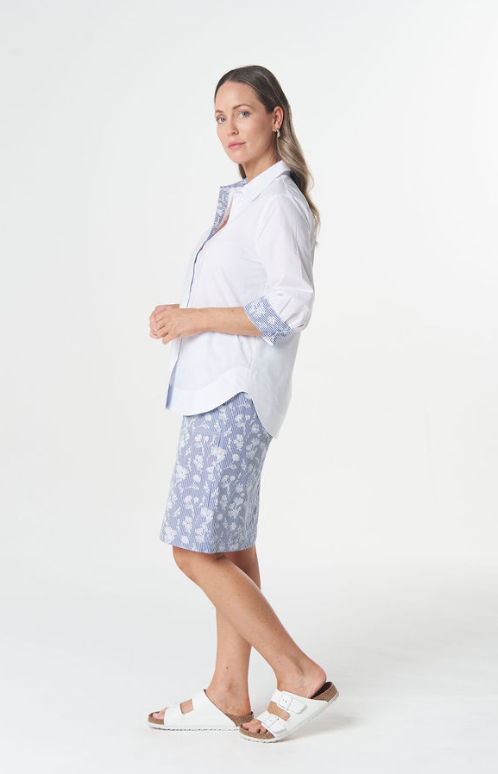 GC Blue cotton Azure shirt