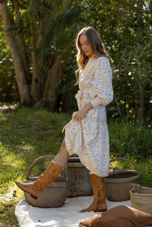 Boho Ditsy Dress