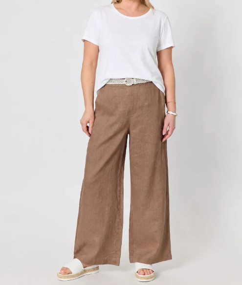 GS Luella Linen Mocha Pants