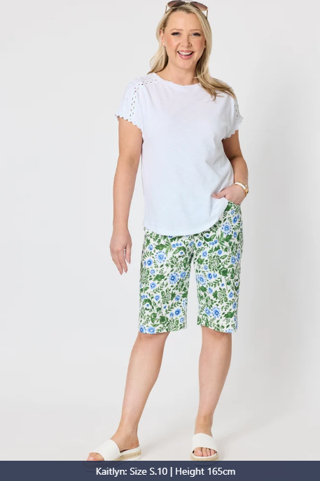 Bayside fern shorts