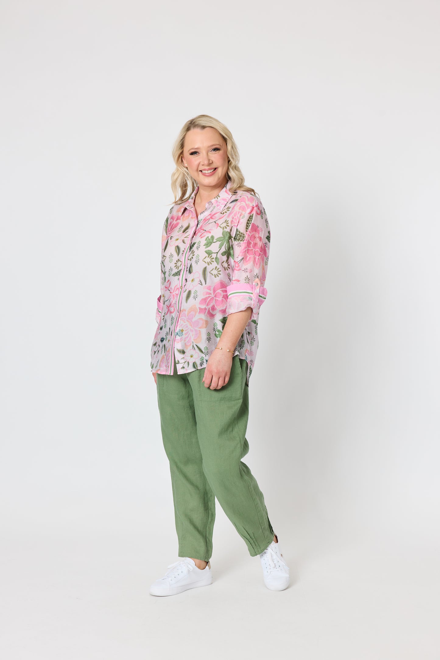 GS Oasis Pink Blouse