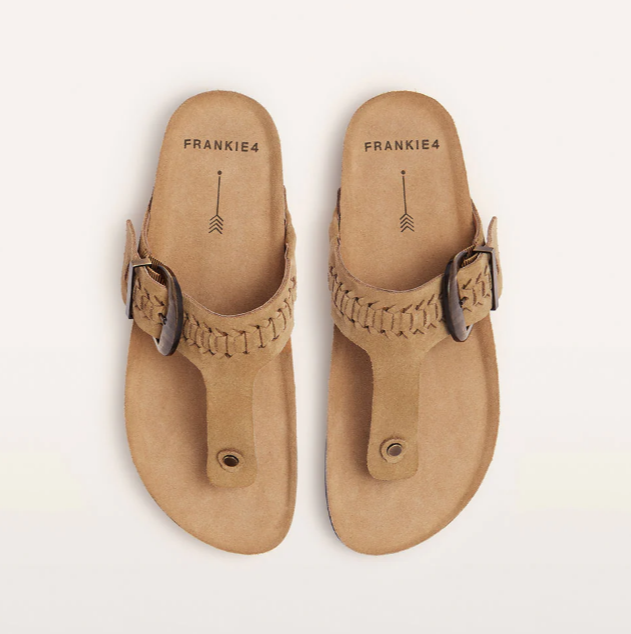 Frankie 4s Dakota Barley suede