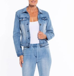 Stretch denim jean jacket