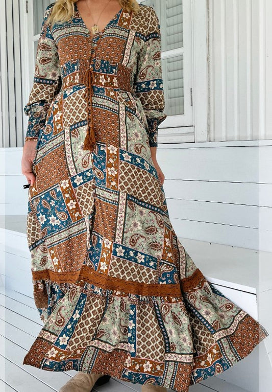 Teresa Maxi izabelle print