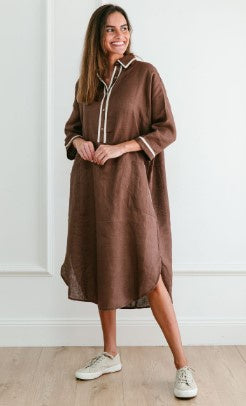 Circ dress chocolate