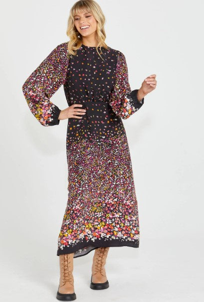 Suki long sleeve dress