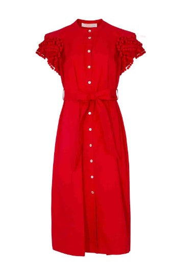 Red Flute dress