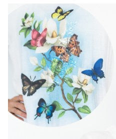 Butterfly Sequins Blouse