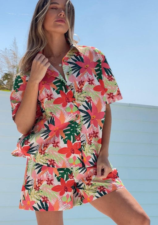 Tropical blouse