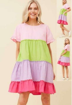 RIC RAC RAINBOW DRESS