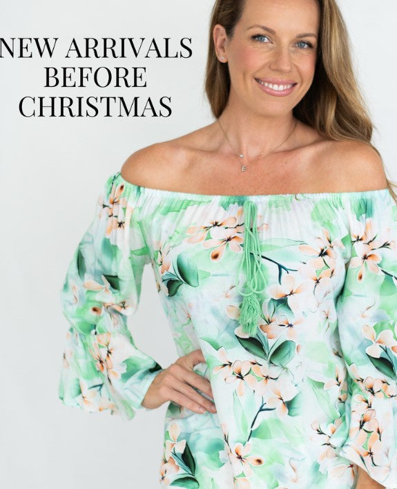 FLORAL off shoulder top