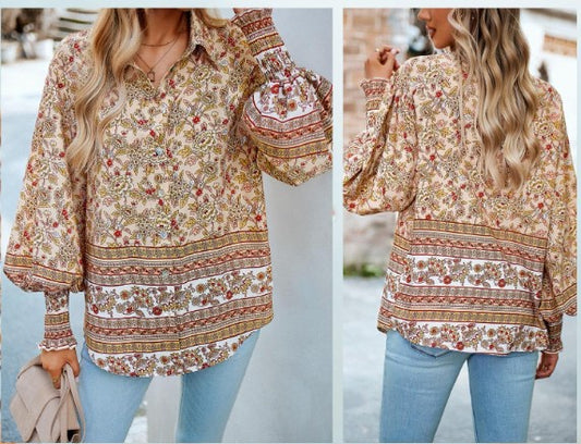 Earth blouse