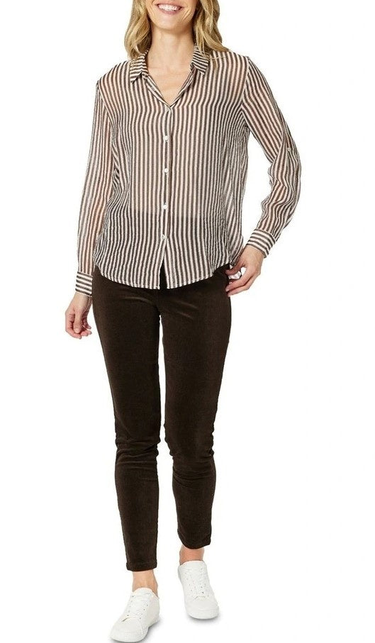 Harper Cord pants chocolate