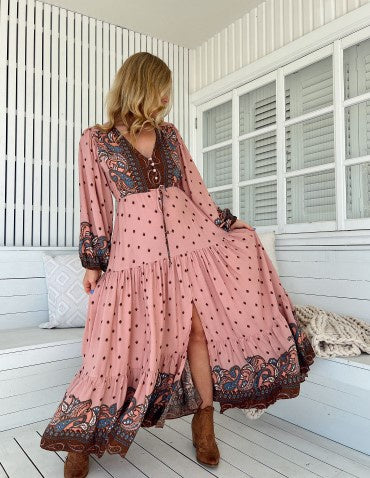 Seraphina Print Teresa Maxi dress