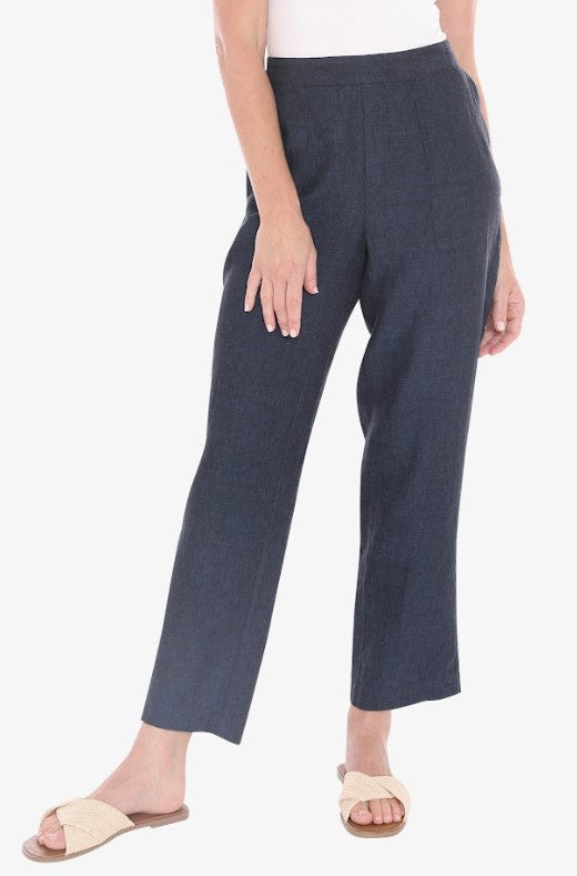 Core Navy linen pocket pants