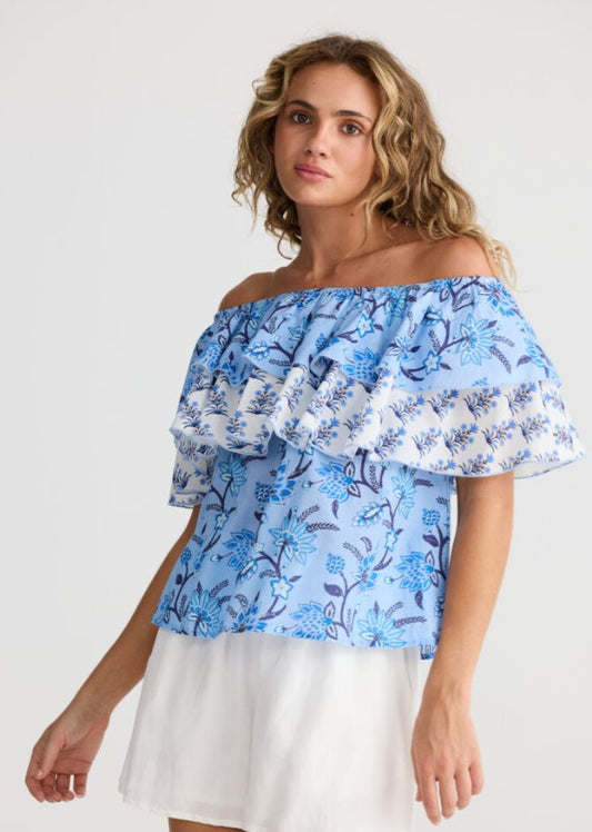 Gateway Blueberry blouse