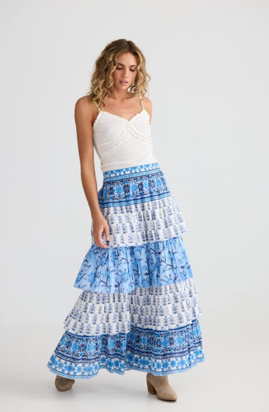 Blueberry Ariel Maxi skirt