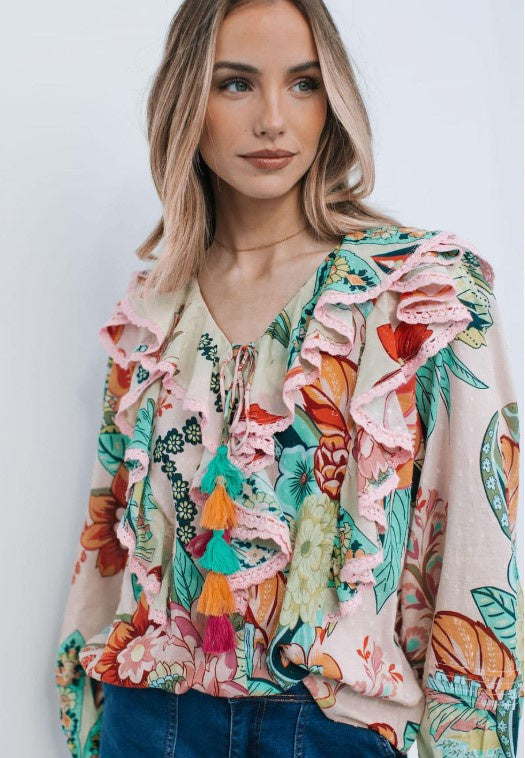 JG Ruffle Top