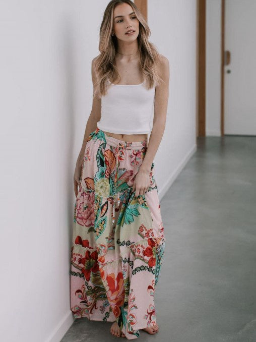 JG Skirt Floral with Lining