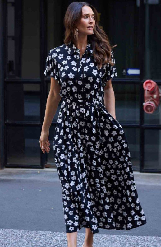 Alice Ditsy sleeve dress