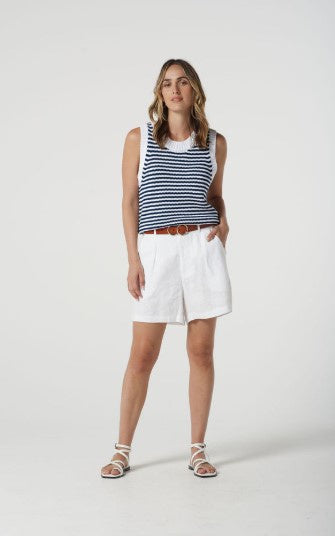 GC Navy stripe Vest
