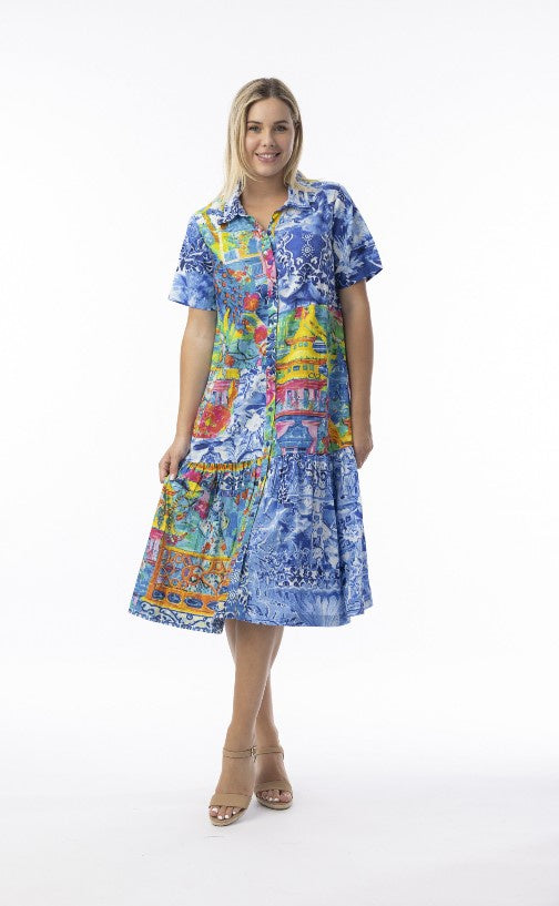 Okayama Patch dress