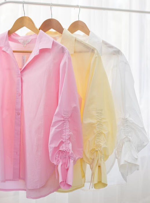 Lemon Cotton Shirt