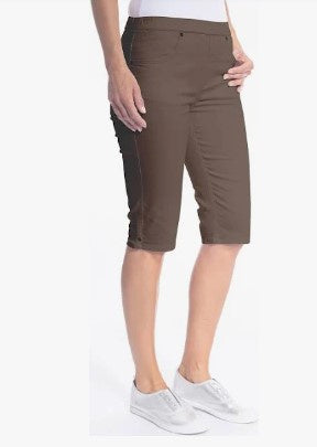 Stretch pull on Cotton Shorts