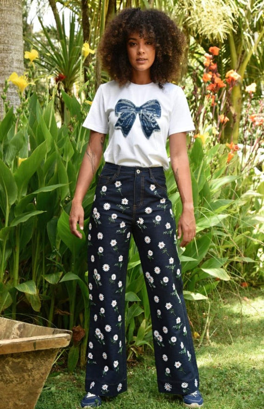 Precious Petal Daisy Jeans