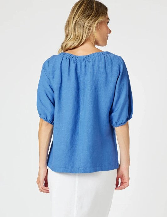 GS Sardina blue blouse