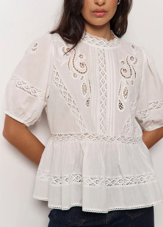 Ophelai boho White Top