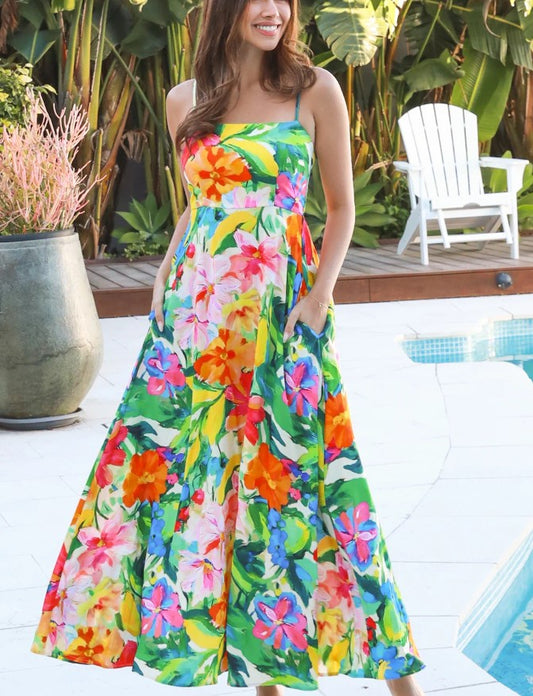 Charlotte floral dress