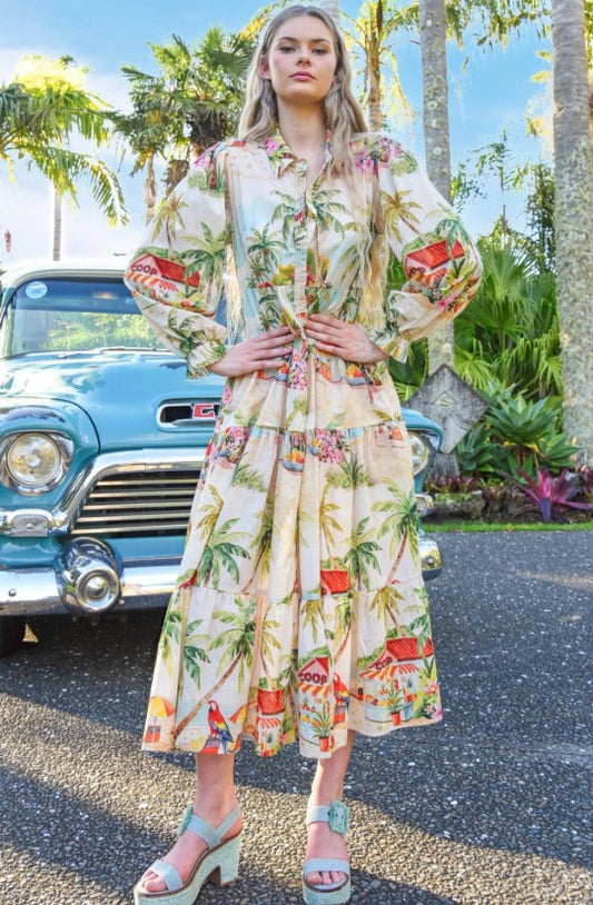 Palm Beach Picot-A-Boo dress