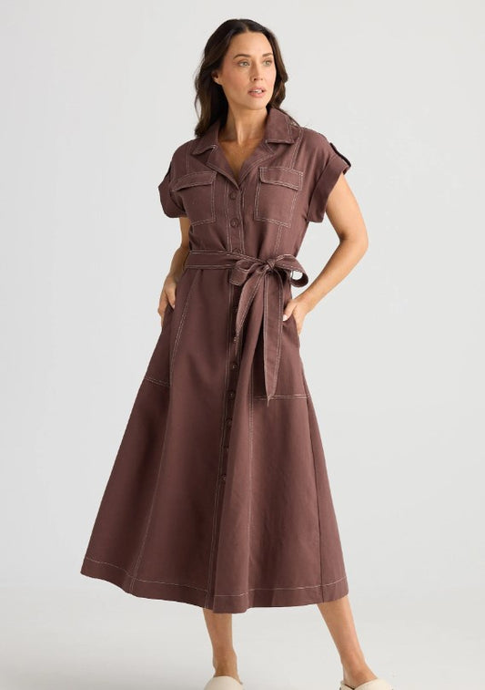BT Chocolate Portia Dress