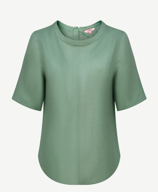 Summer linen Green  Corfu blouse