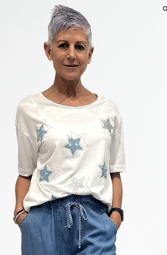 STAR La strada white top