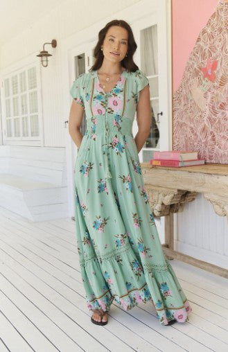 Romi Maxi Maribel Print Plus dress