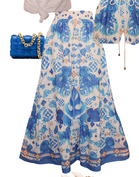 Skirt Azure LA Cleef