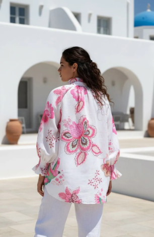 Touch of Paradise Pink top